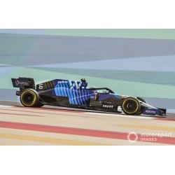 Williams Mercedes FW43B 6 F1 Bahrain 2021 Nicholas Latifi Minichamps 417210106