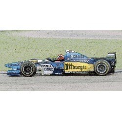 Benetton Renault B195 2 F1 Winner Grand Prix d'Angleterre 1995 Johnny Herbert Minichamps 417950802