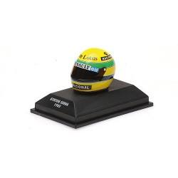 Casque Helmet 1/10 Ayrton Senna F1 1985 Minichamps 540388512