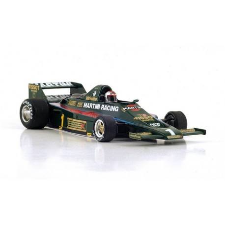 Lotus 80 F1 Espagne 1979 Mario Andretti Spark S4240