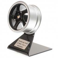 Wheel Roue Porsche 993 Turbo 1995 Black Silver Minichamps 500601994