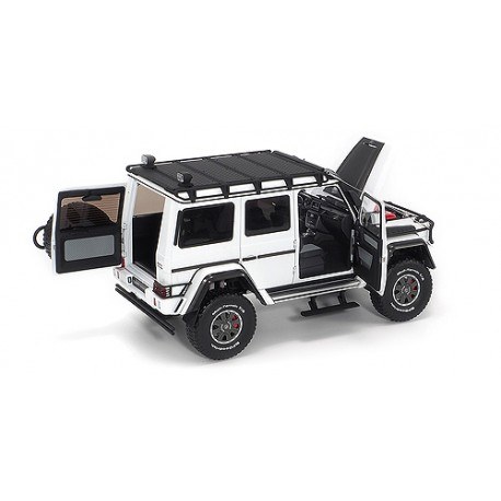 Brabus 550 Adventure Mercedes G500 4X4 White Almost Real ALM860305