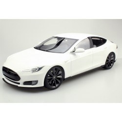 Tesla Model S 2012 White Top Marques TM12-03A