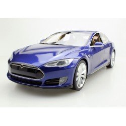 Tesla Model S 2012 Blue Top Marques TM12-03C