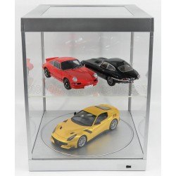 Vitrine unique Avec Éclairage LED et miroir Pour échelle 1:18 / 1:24 blanc  Triple9 T9-247840Mw T9-247840Mw 4710562647846