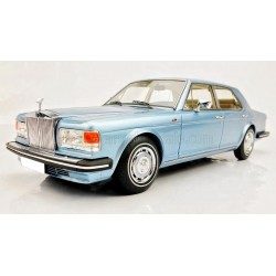 Rolls Royce Silver Spirit 1980 Light Blue Metallic MODELCARSWH 18000LB