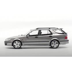 Saab 9-5 Sportcombi 2005 Steel Grey Metallic DNA Collectibles DNA000058