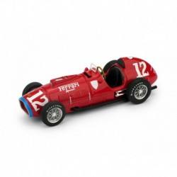 Ferrari 375 Rookie Test 12 Indianapolis 1952 Alberto Ascari Brumm R126B-UPD