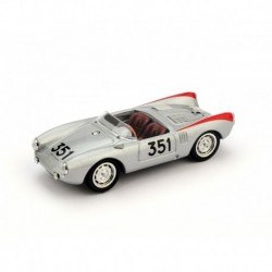 Porsche 550 1500 RS Spider 351 Mille Miglia 1954 Herman - Linge Brumm R195-UPD