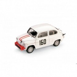 Fiat 600 850TC Abarth 160 Pieve Santo Stefano 1962 Piero Falorni Brumm R306