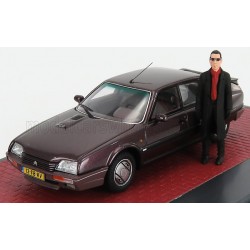 Citroen CX GTI Turbo II with figure Jules Rotterdam 1986 Black Matrix MX40304-111