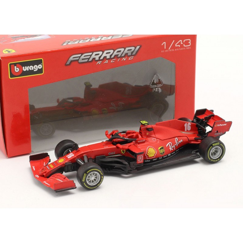 Ferrari SF1000 without showcase 16 F1 2020 Charles Leclerc Bburago