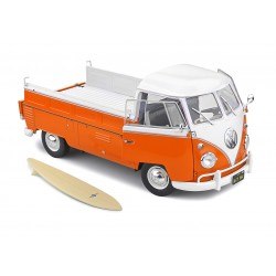 Volkswagen T1 Pickup 1950 Orange White Solido S1806701