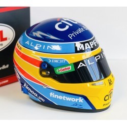 Casque Helmet 1/2 Fernando Alonso F1 2021 Bell 4100097