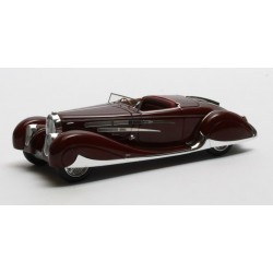Bugatti Type 57C Van Vooren Cabriolet Personal car Shah of Iran 1939 Bordeaux Matrix MX50205-033