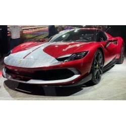 Ferrari 296 GTB Hybrid 830hp Assetto Fiorano 2021 Rosso Imola MR Models FE035F