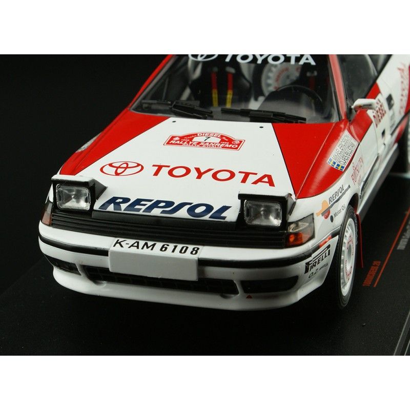 Toyota Celica GT Four ST165 7 Rallye SanRemo 1990 Ericsson - Billstam IXO  18RMC069B - Miniatures Autos Motos