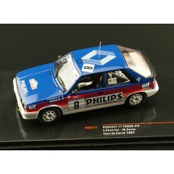 Renault 11 Turbo 8 Rallye Tour de Corse 1987 F. Chatriot - M. Perin IXO RAC311