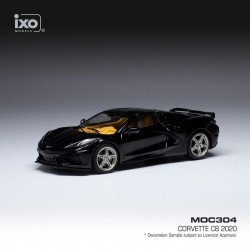 Chevrolet Corvette C8 2020 Black IXO MOC304