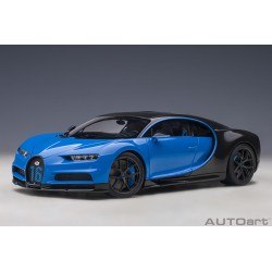 Bugatti Chiron Sport N 16 2016 French Racing Blue Carbon Autoart 70997