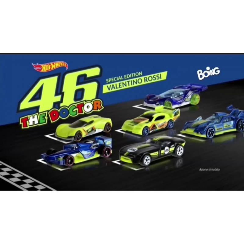 Macchinine hot wheels valentino rossi sale