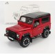 Land Rover Defender 90 Works V8 70th Edition 2018 Red LCD Model LCD18007RE