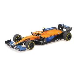 McLaren Mercedes MCL35M 4 F1 Bahrain 2021 Lando Norris Minichamps 530211804