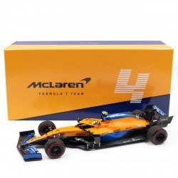 McLaren Mercedes MCL35M 4 F1 Bahrain 2021 Lando Norris Minichamps 533211804