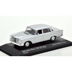 Mercedes Benz 300SE W112 Lang 1963 Silver Minichamps 943035204