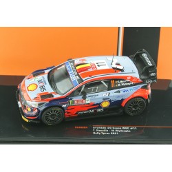 Hyundai i20 Coupe WRC 11 Rallye d'Ypres 2021 Neuville - Wydaeghe IXO RAM804