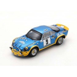 Alpine A310 Turbo 9 Winner Rallye Critérium des Cévennes 1972 Therier - Callewaert Spark SF228