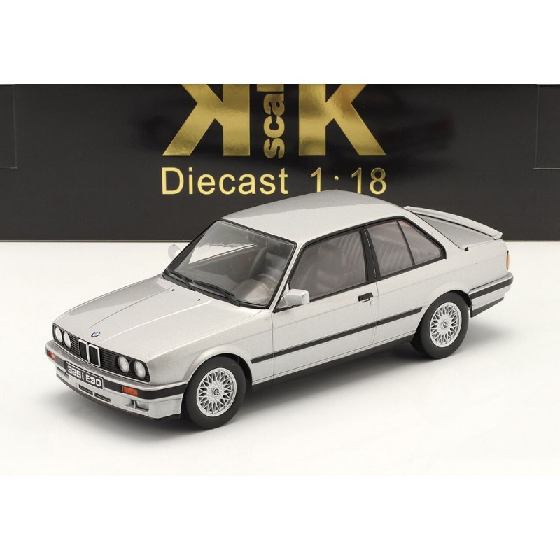 BMW E30 325i M-Package 1987 Silver KK Scale KKDC180741