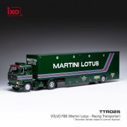 Volvo F88 Race transporter Martini Lotus Racing F1 IXO TTR025
