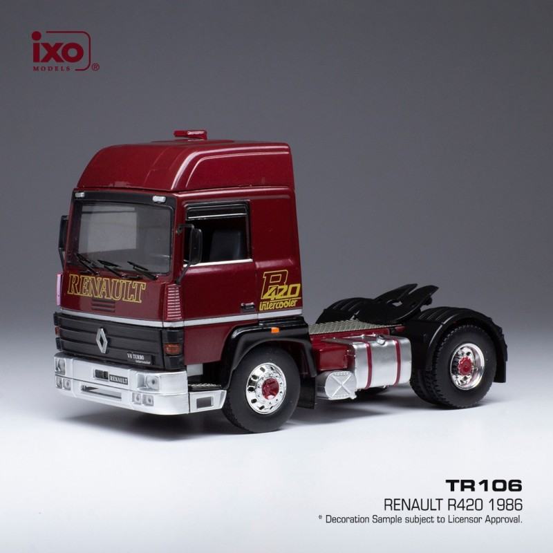 IXO 1:43 TR106 1986 Renault R420 NEU! dunkelrot