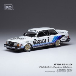 Volvo 240 1 ETCC 1986 Cecotto - Olofsson IXO GTM154