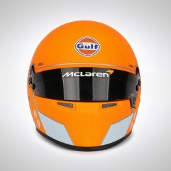 Casque Helmet 1/2 McLaren Gulf F1 Monaco 2021 Bell