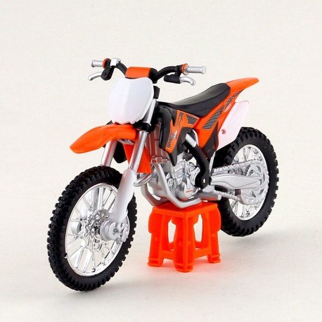 1:18 Maisto KTM 450 Rally Motorcycle Bike Model Orange Black 
