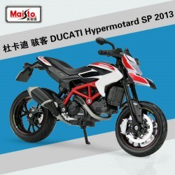 Ducati Hypermotard 1100S 2013 Black White Red Maisto MAI31300E