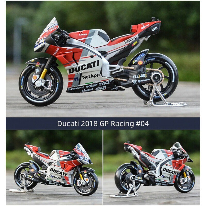 Ducati Desmosedici GP18 4 Moto GP 2018 Andrea Dovizioso Maisto
