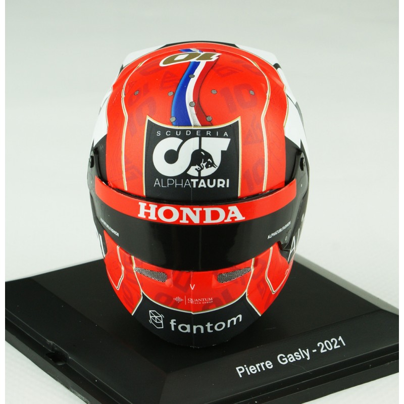 Casque Helmet 1/5 Pierre Gasly F1 2021 Alpha Tauri Spark 5HF056