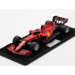 Ferrari SF21 55 F1 Grand Prix d'Angleterre 2021 Carlos Sainz Jr Looksmart LS18F1039