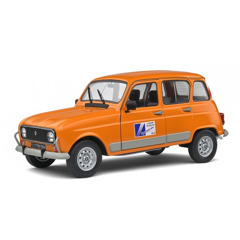 Renault 4L GTL DDE 1978 Orange Solido S1800110 - Miniatures Autos
