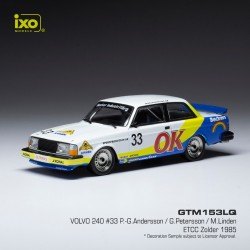 Volvo 240 3 ETCC Zolder 1986 Andersson - Linden IXO GTM153
