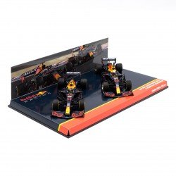 Cars Set Red Bull Honda RB16B F1 2021 Verstappen Perez Minichamps 413211133