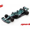 Aston Martin Mercedes AMR21 18 F1 Grand Prix d'Abu Dhabi 2021 Lance Stroll 100th GP Spark S7859