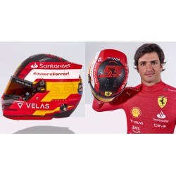 Casque Helmet 1/2 Carlos Sainz F1 2022 Bell