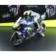 Set 2 Bikes + 2 Figurines Yamaha YZR M1 Lewis Hamilton Valentino Rossi Test Valencia 2019 Minichamps 122194446