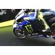 Set 2 Bikes + 2 Figurines Yamaha YZR M1 Lewis Hamilton Valentino Rossi Test Valencia 2019 Minichamps 122194446