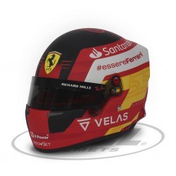 Casque Helmet 1/2 Carlos Sainz F1 2022 Bell