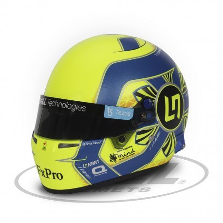Casque Helmet 1/2 Lando Norris F1 2022 Bell